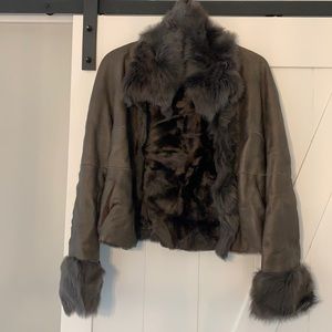 Reversible Shearling Coat